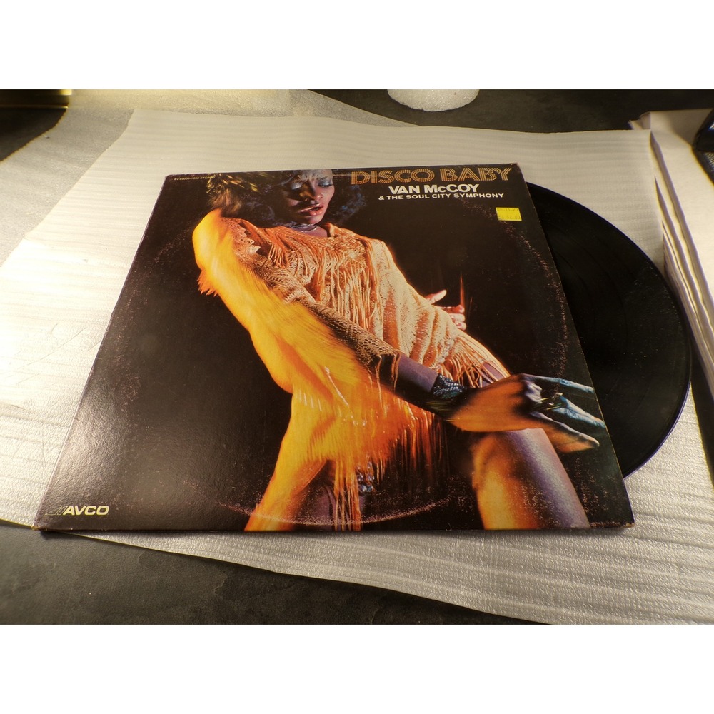 Van McCoy Soul City Symphony Disco Baby Vinyl LP Avco AV-69006 The Hustle 1975